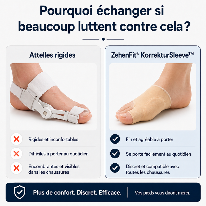 ZehenFit Sleeve Correcteur d&rsquo;Orteil